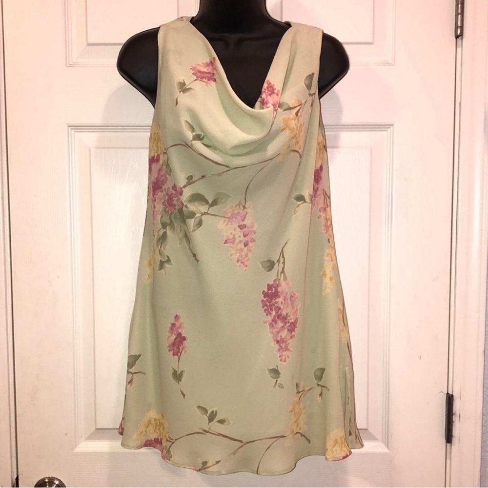 ❤️ Jessica Howard Sleeveless Floral Tunic